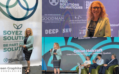 Green Graphite Technologies Wins Climate Solutions Start-Up Prize