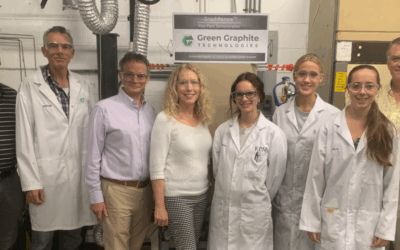 Green Graphite Technologies (GGT) raises $2.1M SEED Round Led by BDC Capital and the Sustainable Chemistry Alliance