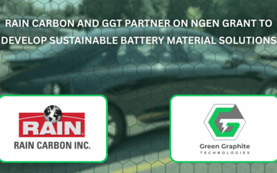 Rain Carbon Canada Inc. and Green Graphite Technologies Inc. Partner onNGen Grant to Develop Sustainable Battery Material Solutions