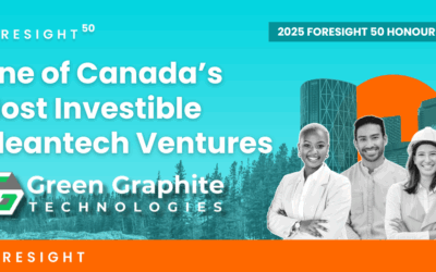 Green Graphite Technologies Named to 2025 Foresight 50