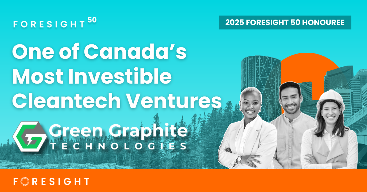 Green Graphite Technologies Named to 2025 Foresight 50
